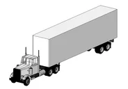 18 Wheeler Semi Truck
