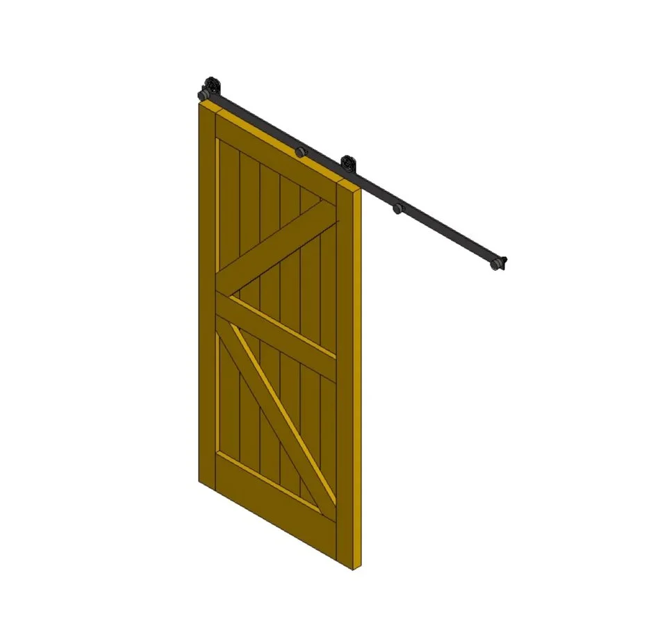 2 Panel Barn Door