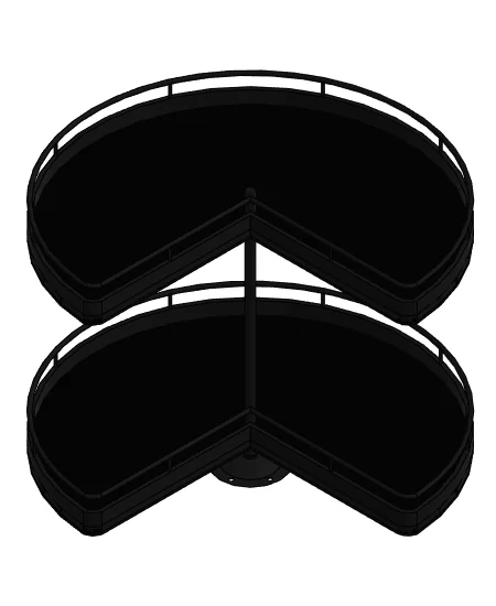 270 Degree Rotating Kitchen Organizer