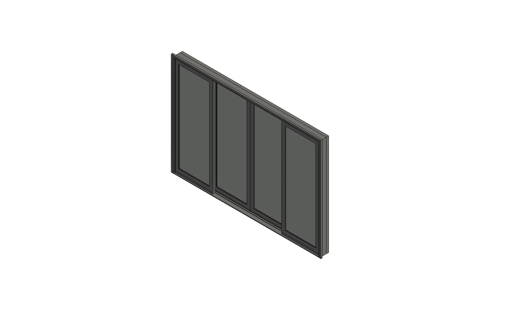 4 Panel Sliding Door