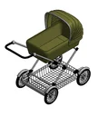 Baby Stroller Pram