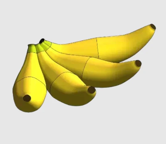 Banana Food Prop Model