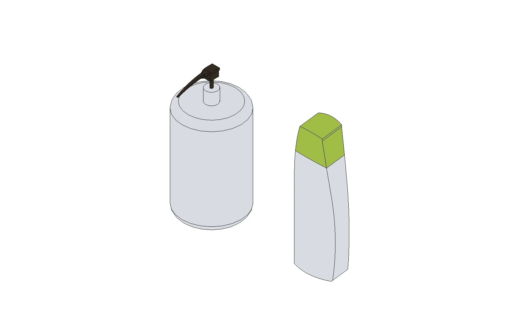 Bathroom Shampoo Bottles Accessory