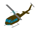 Bell UH1 Huey Helicopter