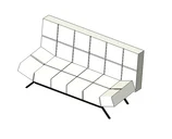Blaise Modern Living Room Sofa