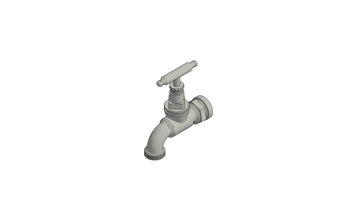 Brass Garden Tap