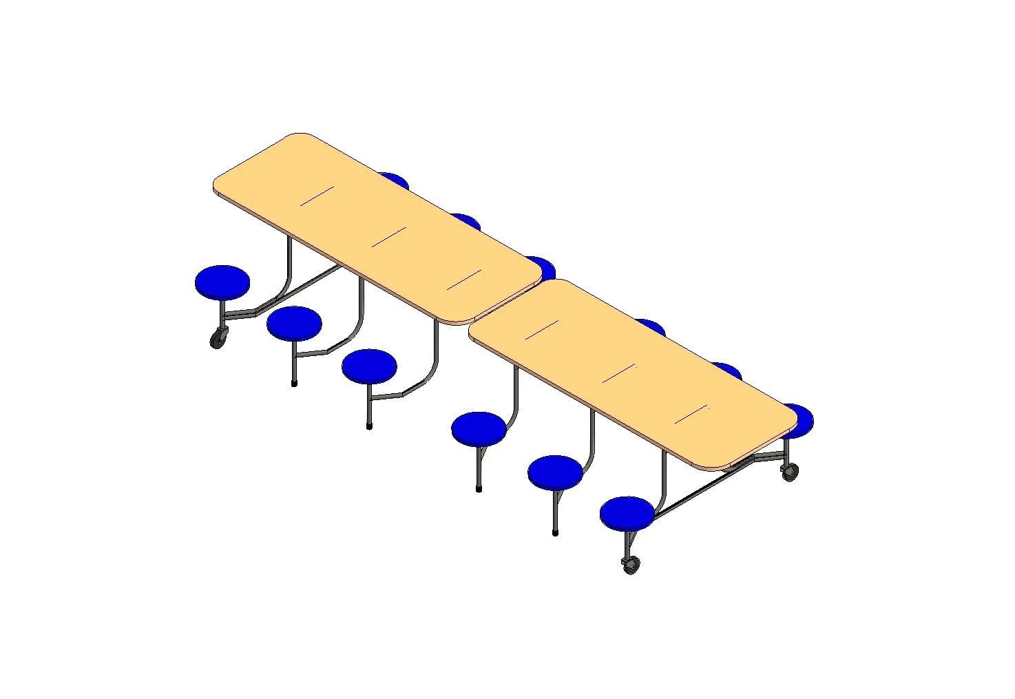 Cafeteria Table Parametric