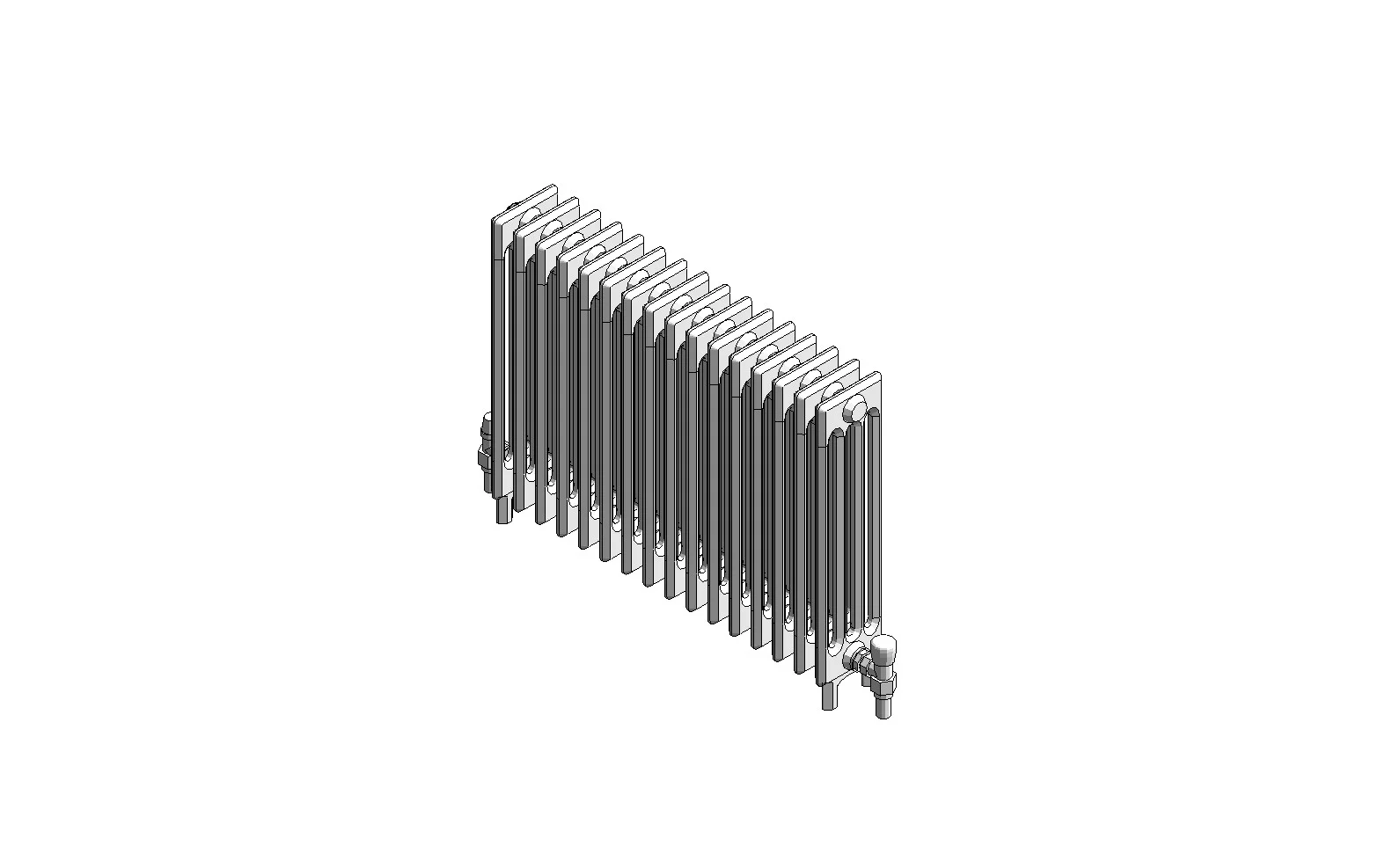 Cast Iron Radiator Hydronic Heating