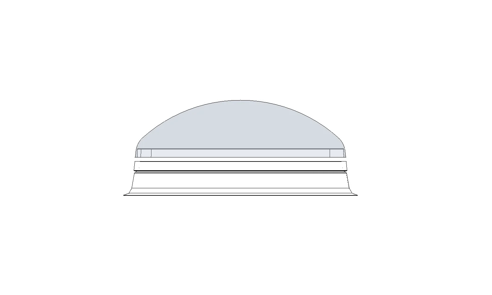 Circular Dome Skylight Roof Window