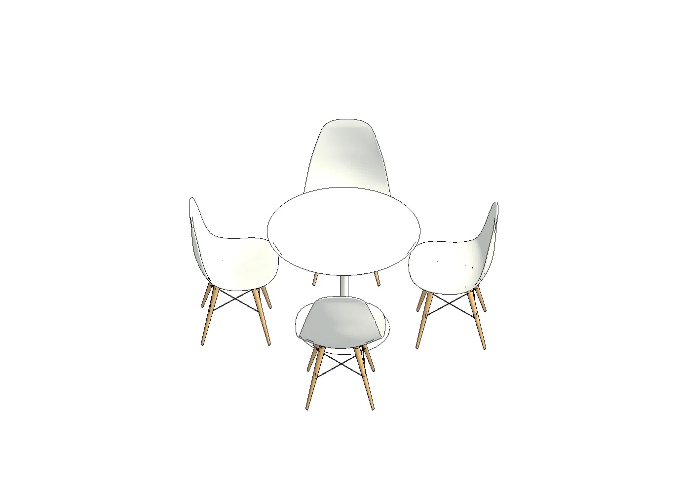Circular Pantry Table