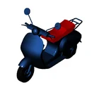 Classic Vespa Scooter