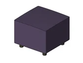 Coalesse Await Lounge Ottoman