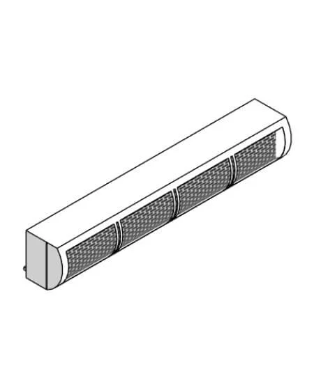 Commercial Air Curtain HVAC Unit