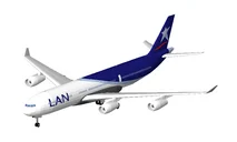 Commercial Airplane Vehicle Model