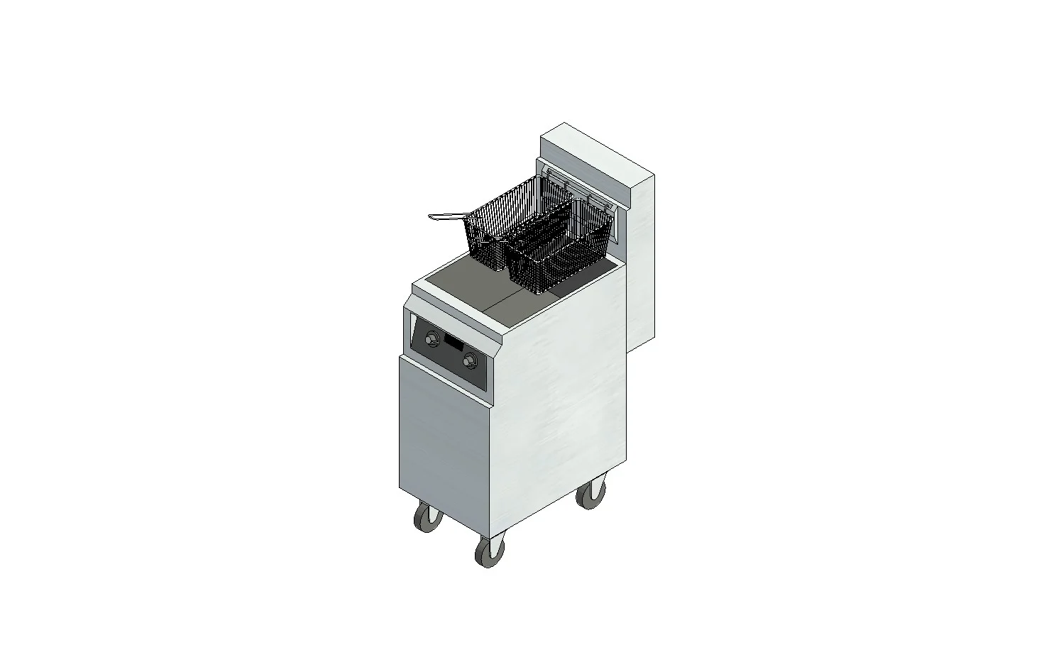 Commercial Gas Deep Fryer