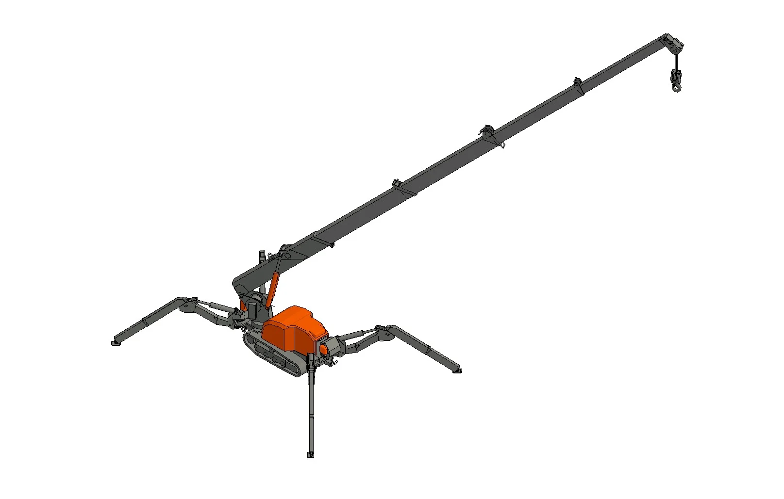 Compact Spider Crane