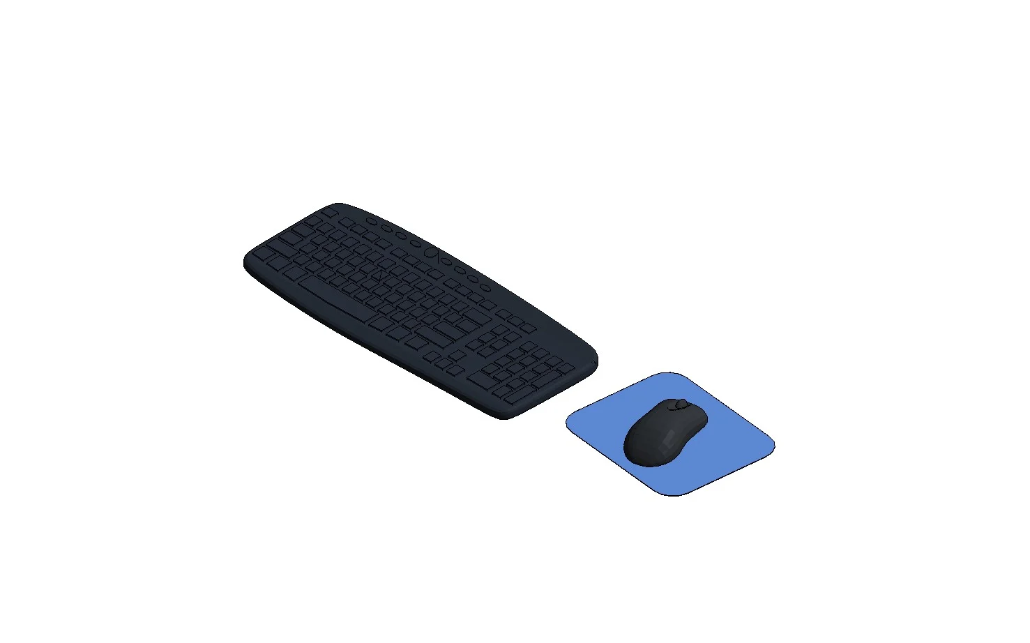Computer Keyboard and Mouse