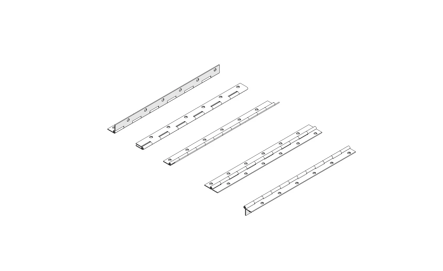 Continuous Piano Hinge