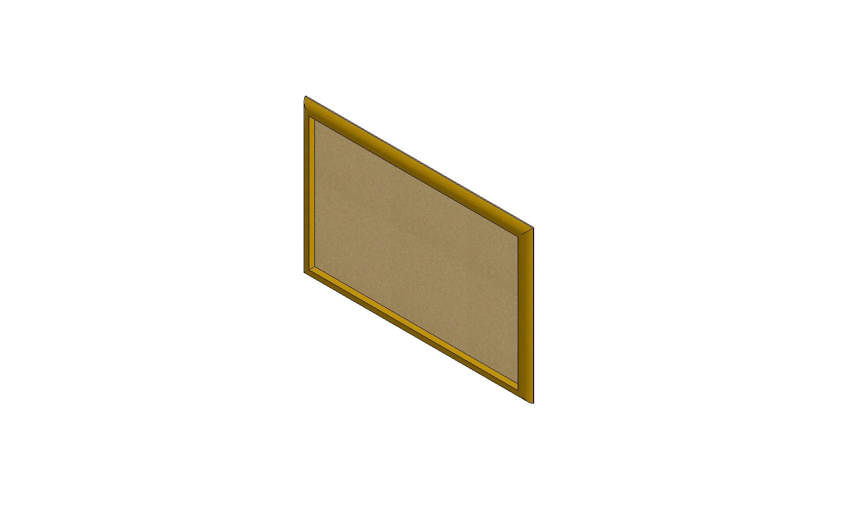 Cork Board Office Accessory