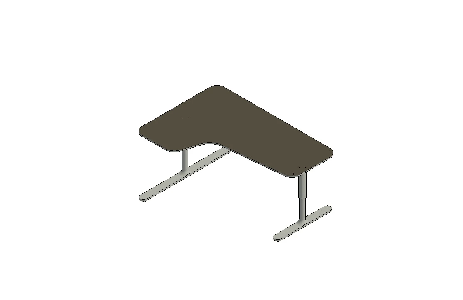 Corner Desk Office Workstation