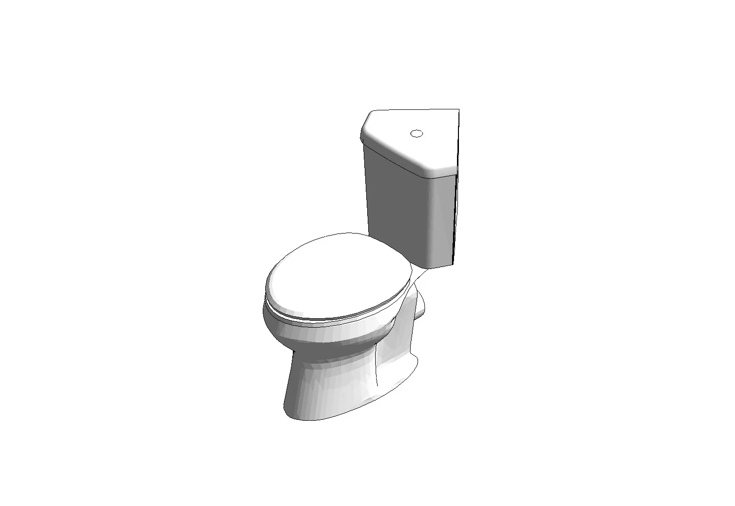 Corner Toilet Parametric