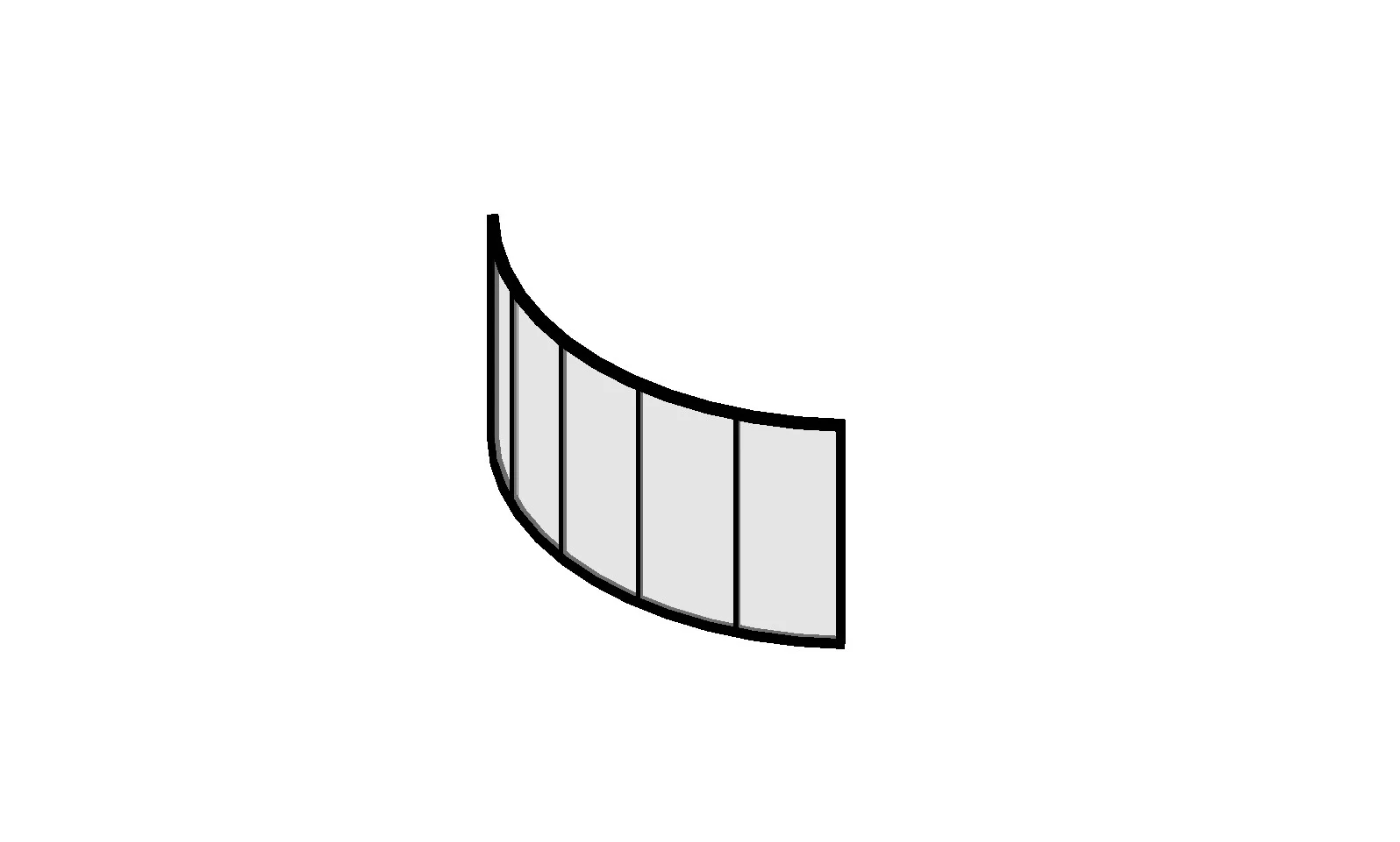 Curved Window Architectural Glazed