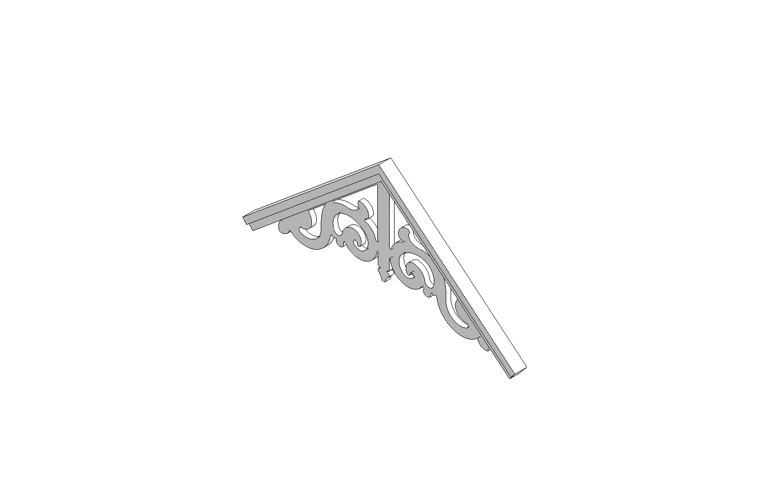 Decorative Architectural Gable Bracket
