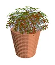 Decorative Flower Basket Planter