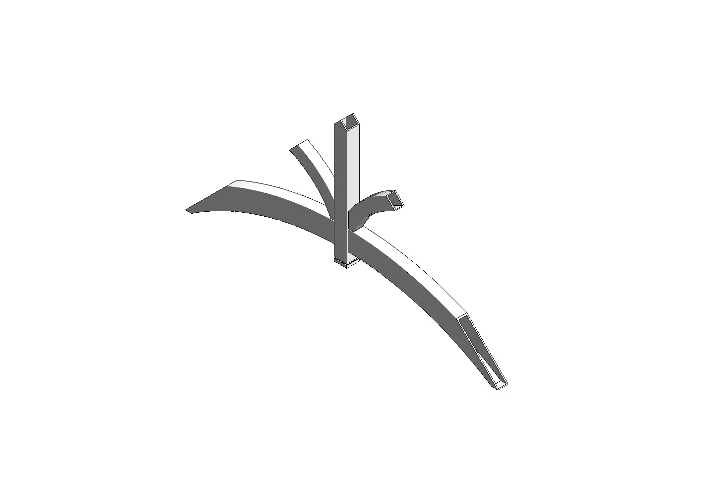 Decorative Gable Structural Bracket
