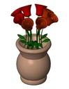 Decorative Landscape Vase Planter