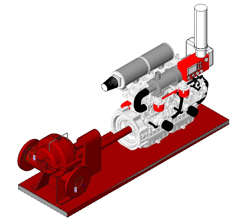 Diesel Engine Fire Pump