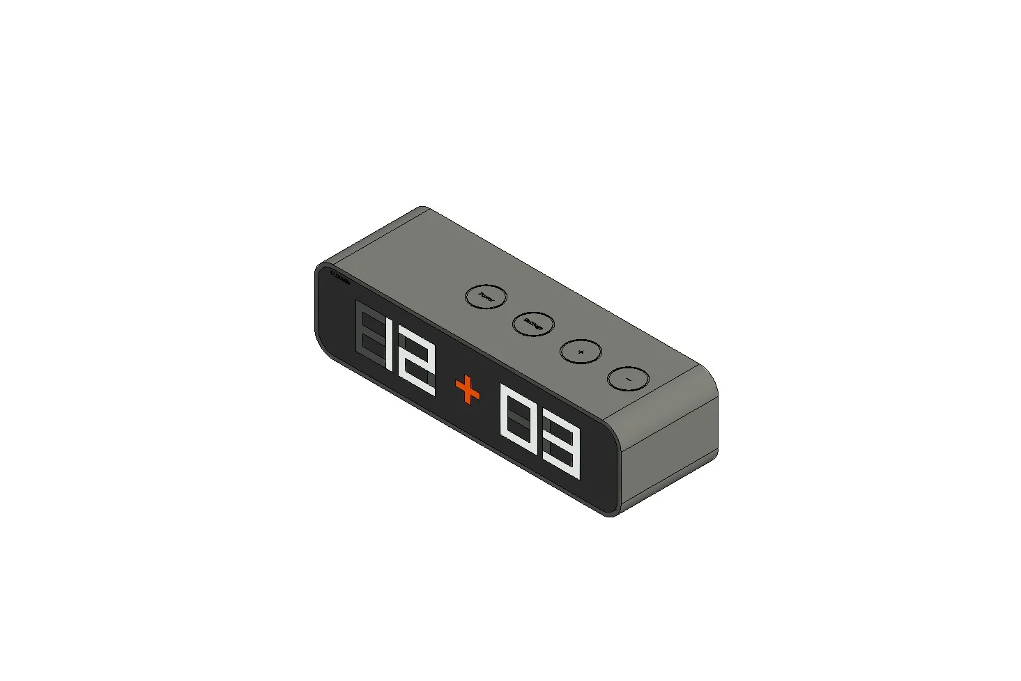 Digital Wall Clock