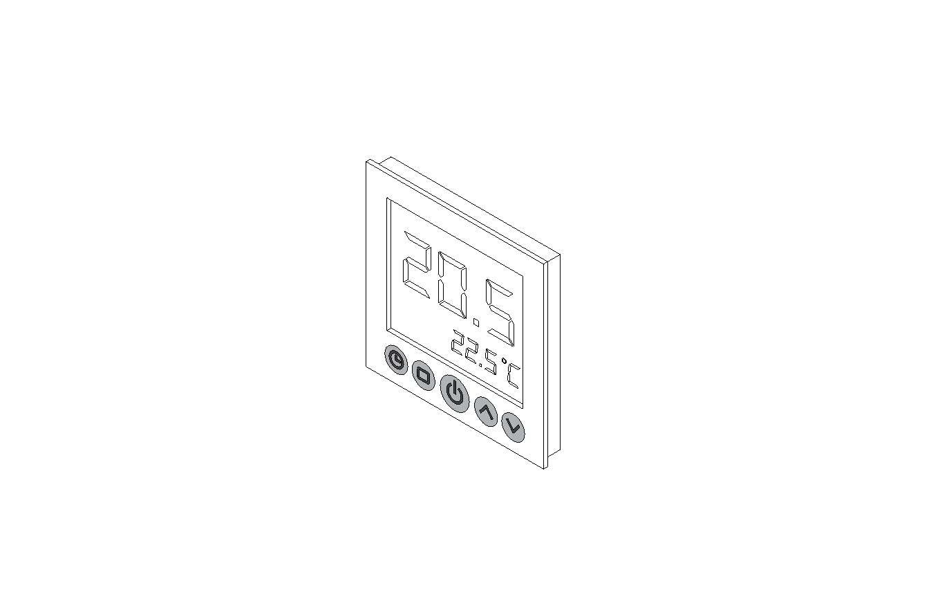 Digital Wall Mounted Thermostat