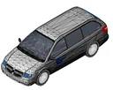 Dodge Caravan Mail Van