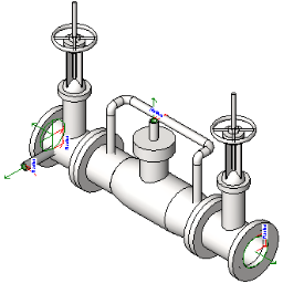 Double Check Assembly Ames Series 3000SS 2.5-12Inch Flanged.rfa