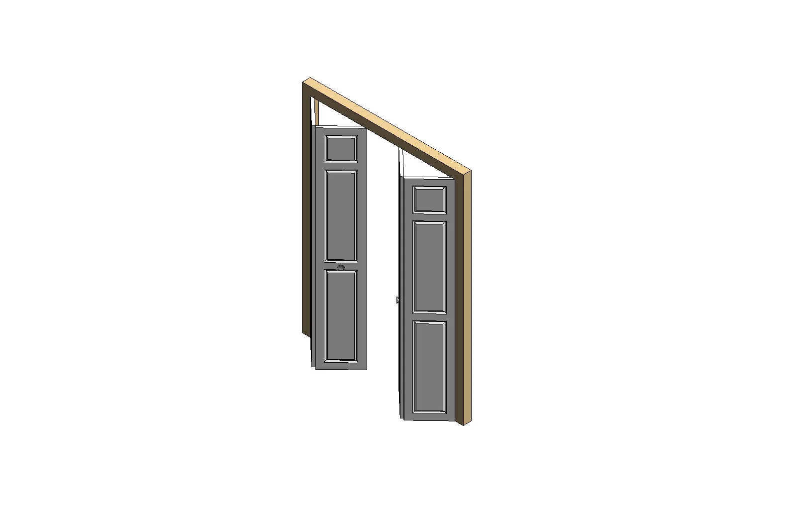 Double Bifold Interior Door