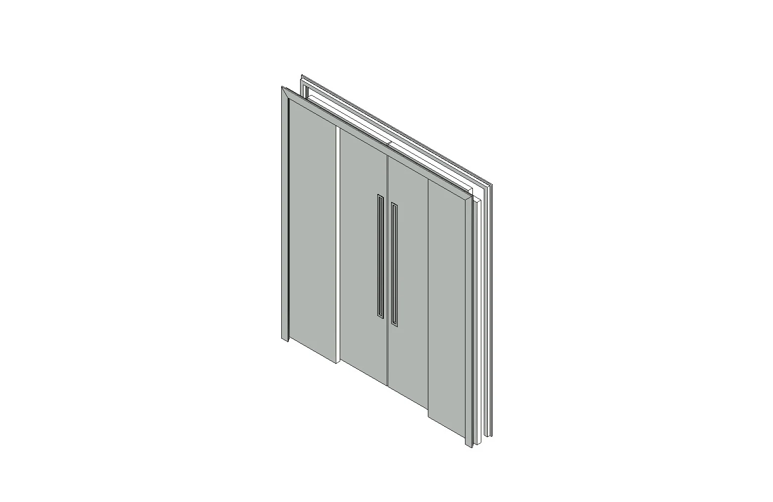 Double Cavity Sliding Door