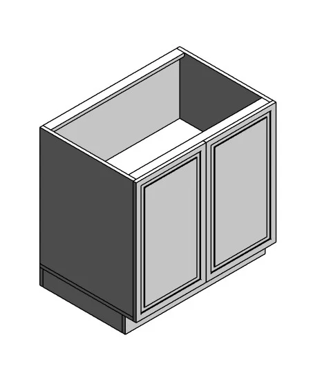 Double Kitchen Base Cabinet