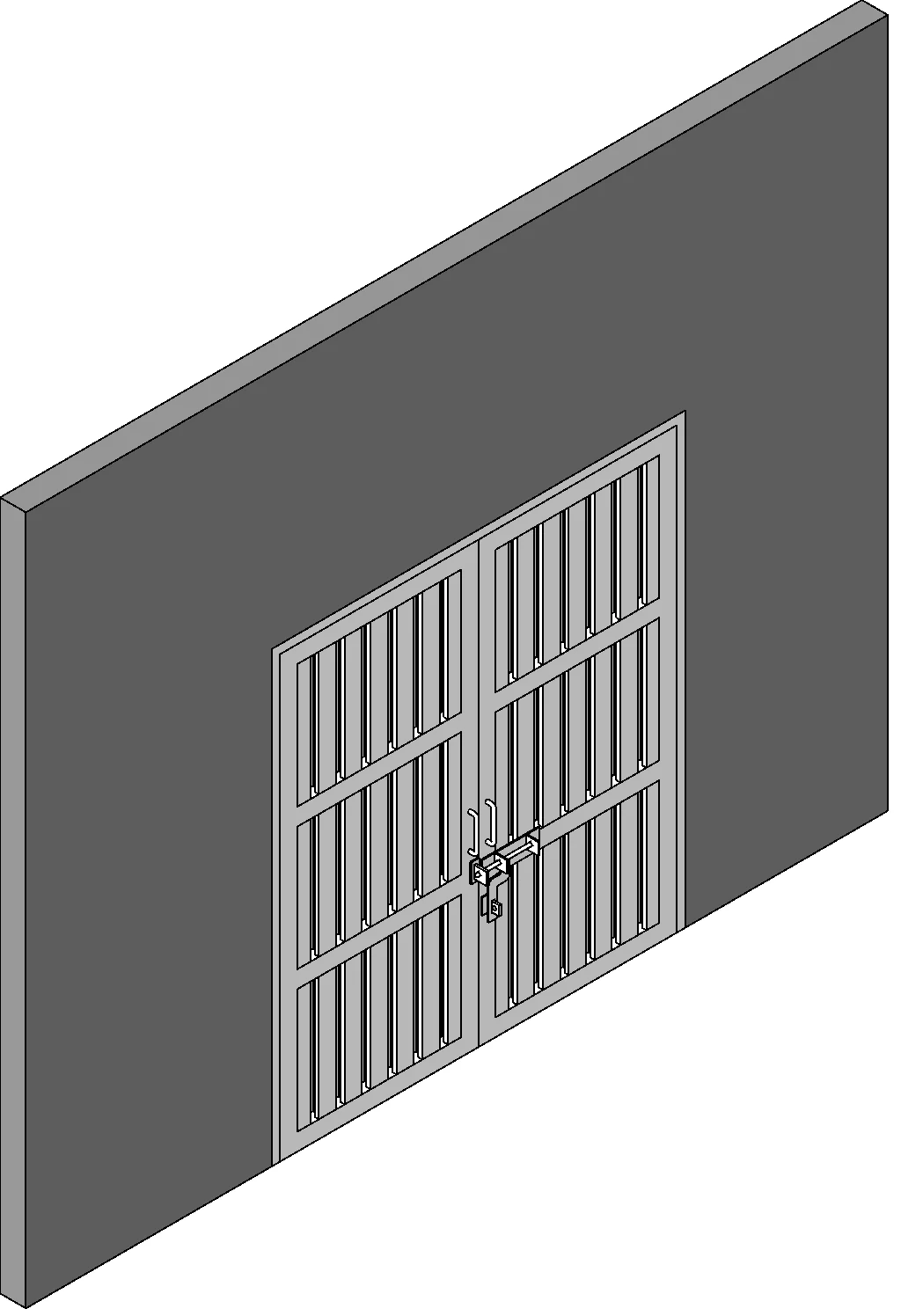 Double Sand Trap Access Door