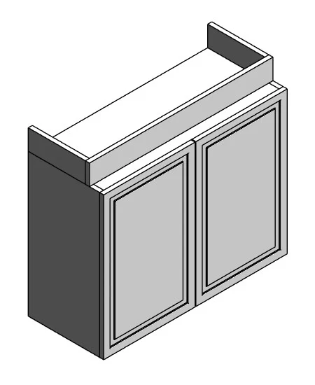 Double Wall Kitchen Cabinet