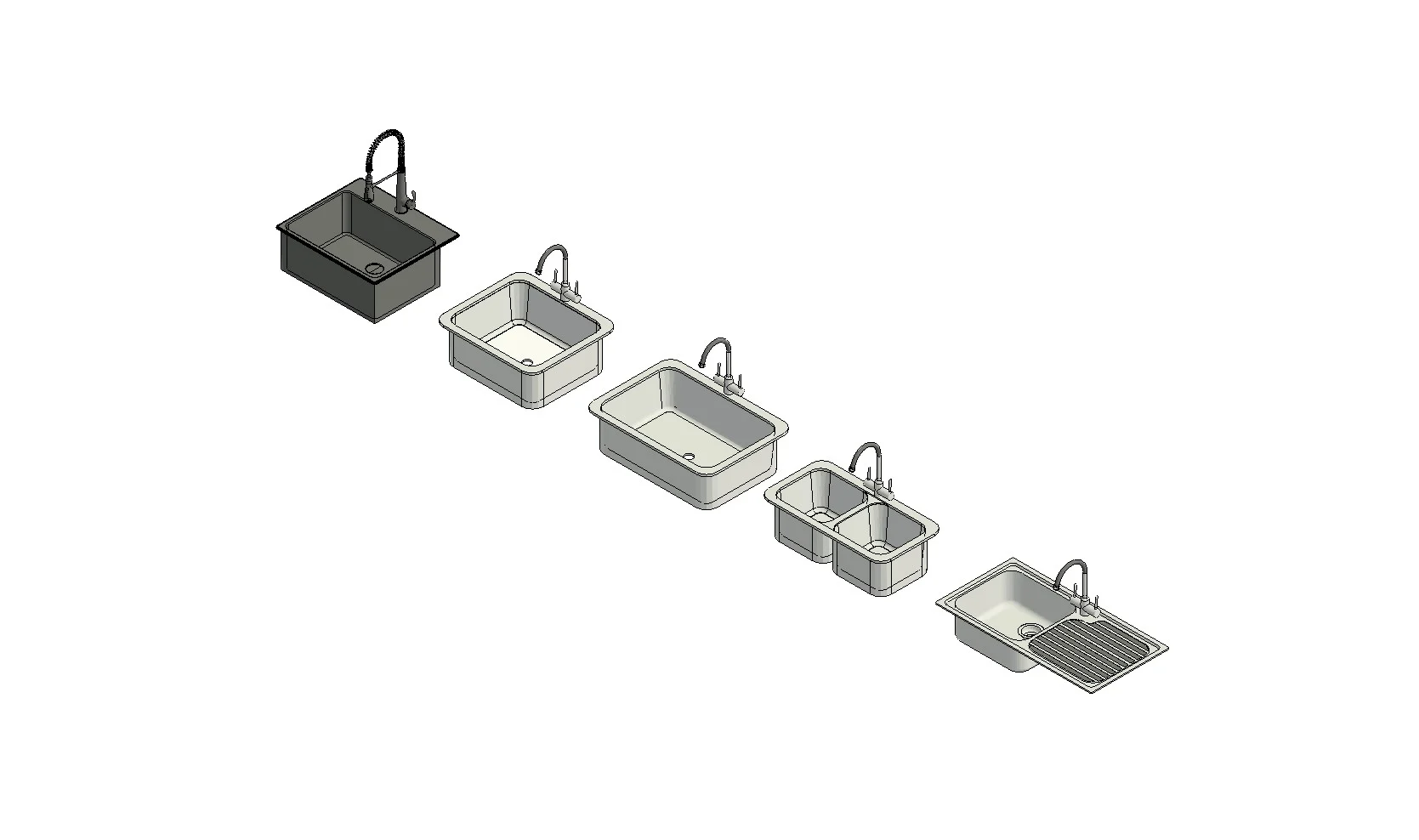 Drop-In Kitchen Sink