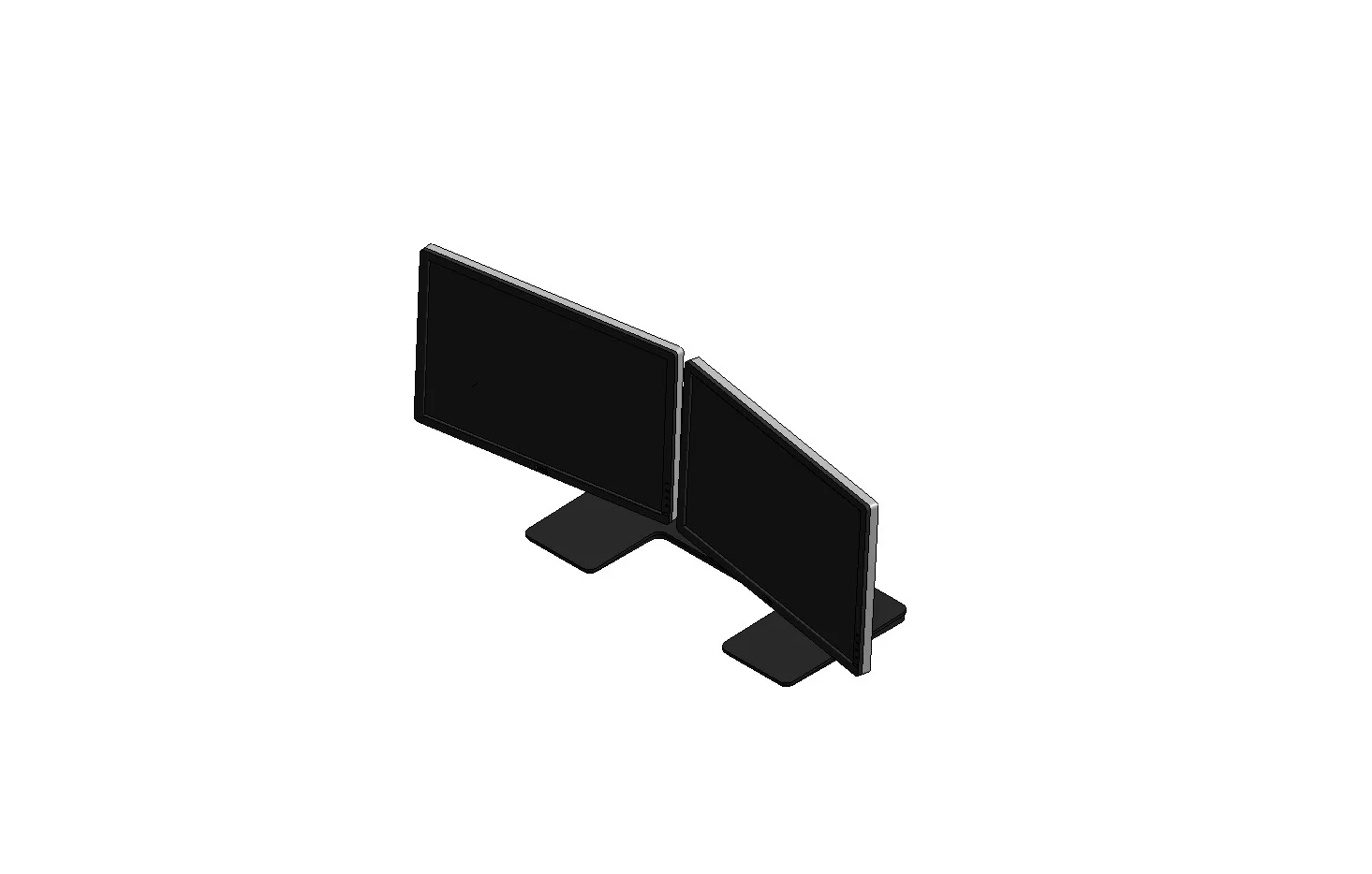 Dual Monitor Desk Accessory
