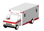 Emergency Ambulance Vehicle Van