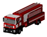 Emergency Fire Truck Vehicle