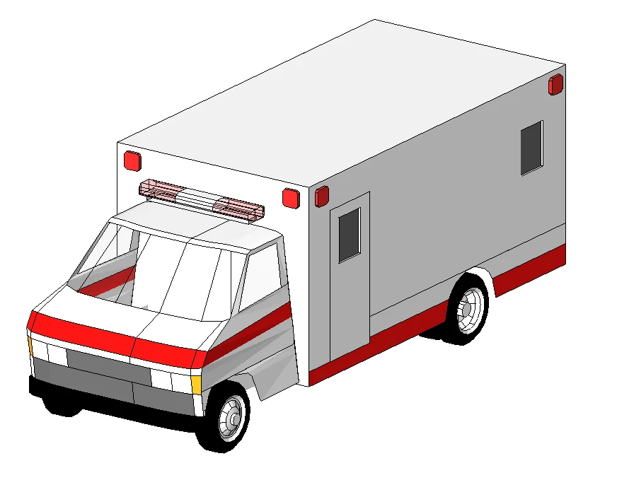 Emergency Medical Transport Ambulance