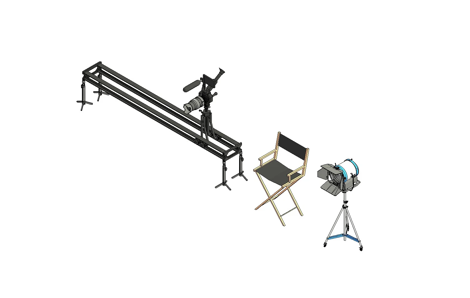 Film Production Equipment Set