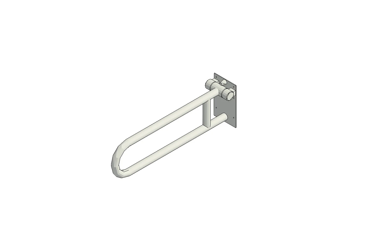 Folding Accessible Grab Bar