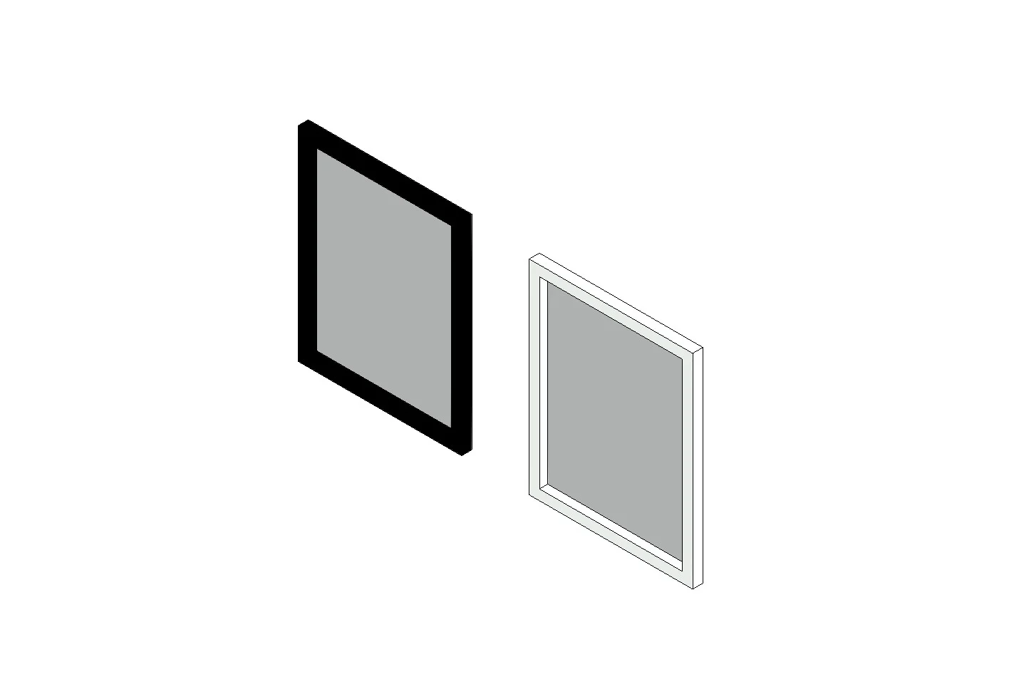 Framed Bathroom Mirror