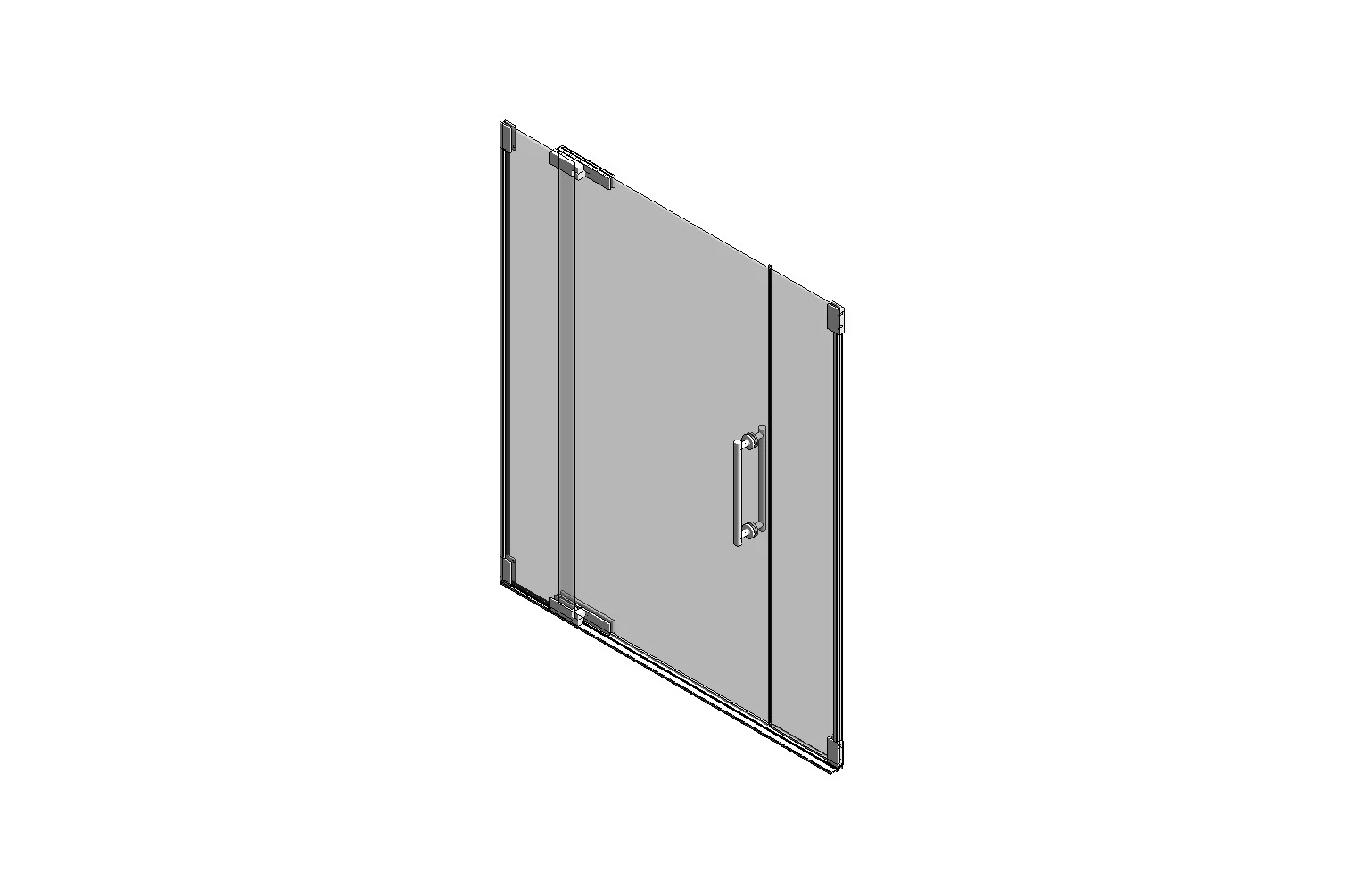 Frameless Sliding Interior Door
