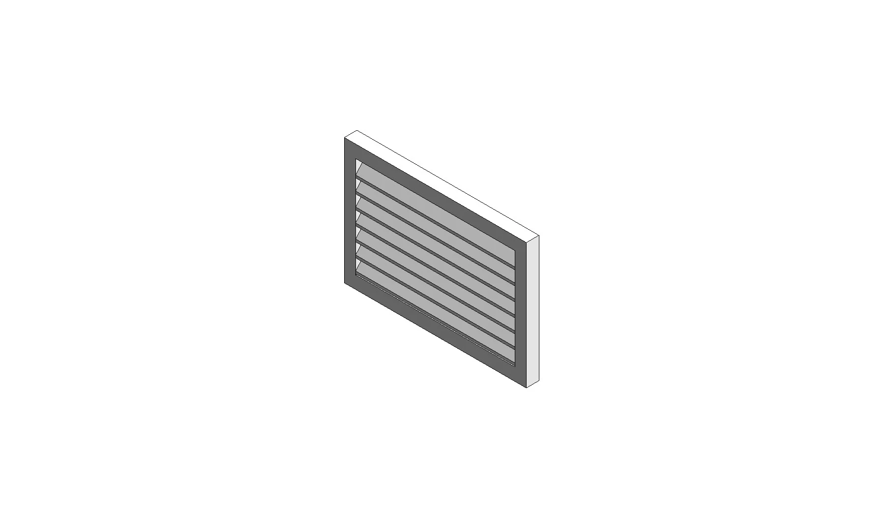 Fresh Air Intake Louver